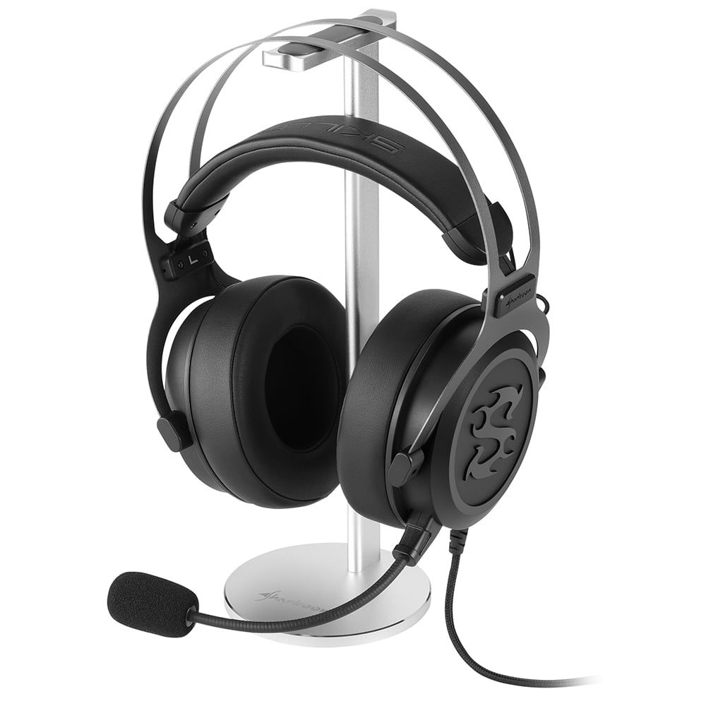 Soporte Audifono Diadema Gamer Metalico Sharkoon Aluminio - Imagen 4