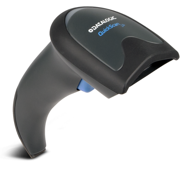 Pistola Lector de barras Datalogic QW2100 USB con base