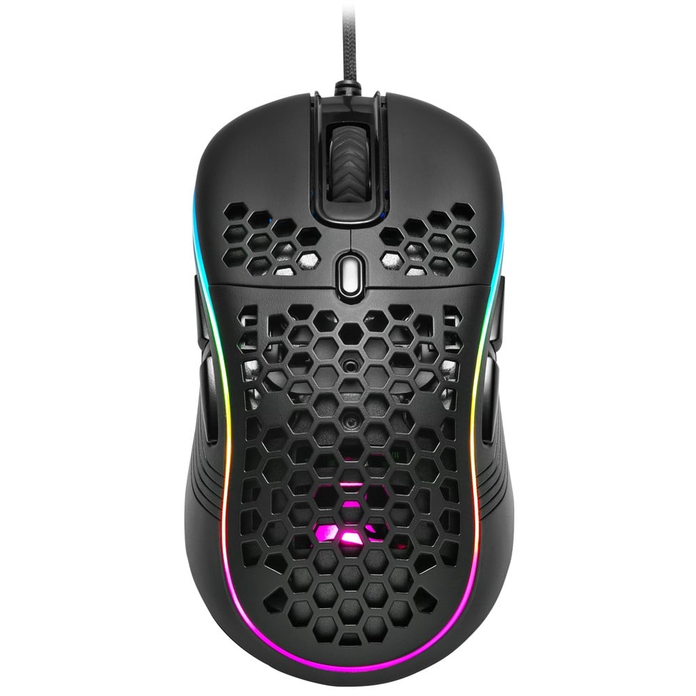 Mouse Gamer Sharkoon 6200dpi Light S RGB 8 Botones Raton USB - Imagen 4