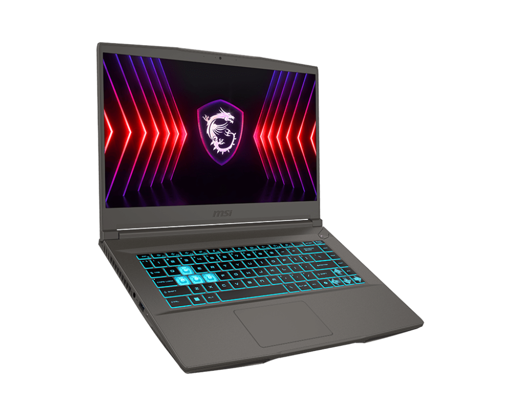 Laptop MSI Thin 15 – Ryzen 5 7535HS – 16Gb – SSD 512 – Video RTX 4050 6Gb – 15.6" FHD 144HZ