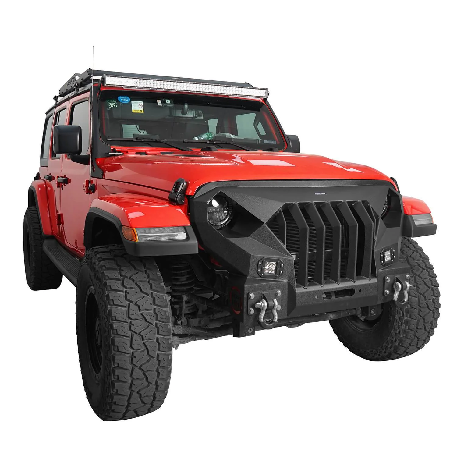 Front Bumper w/Mad Max Grill(18-23 Jeep Wrangler JL) - Image 7