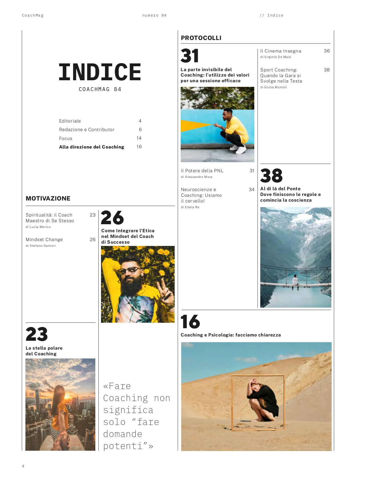 CoachMag n.84 - Valori ed Etica del Coaching: la bussola invisibile del Coach - immagine 2