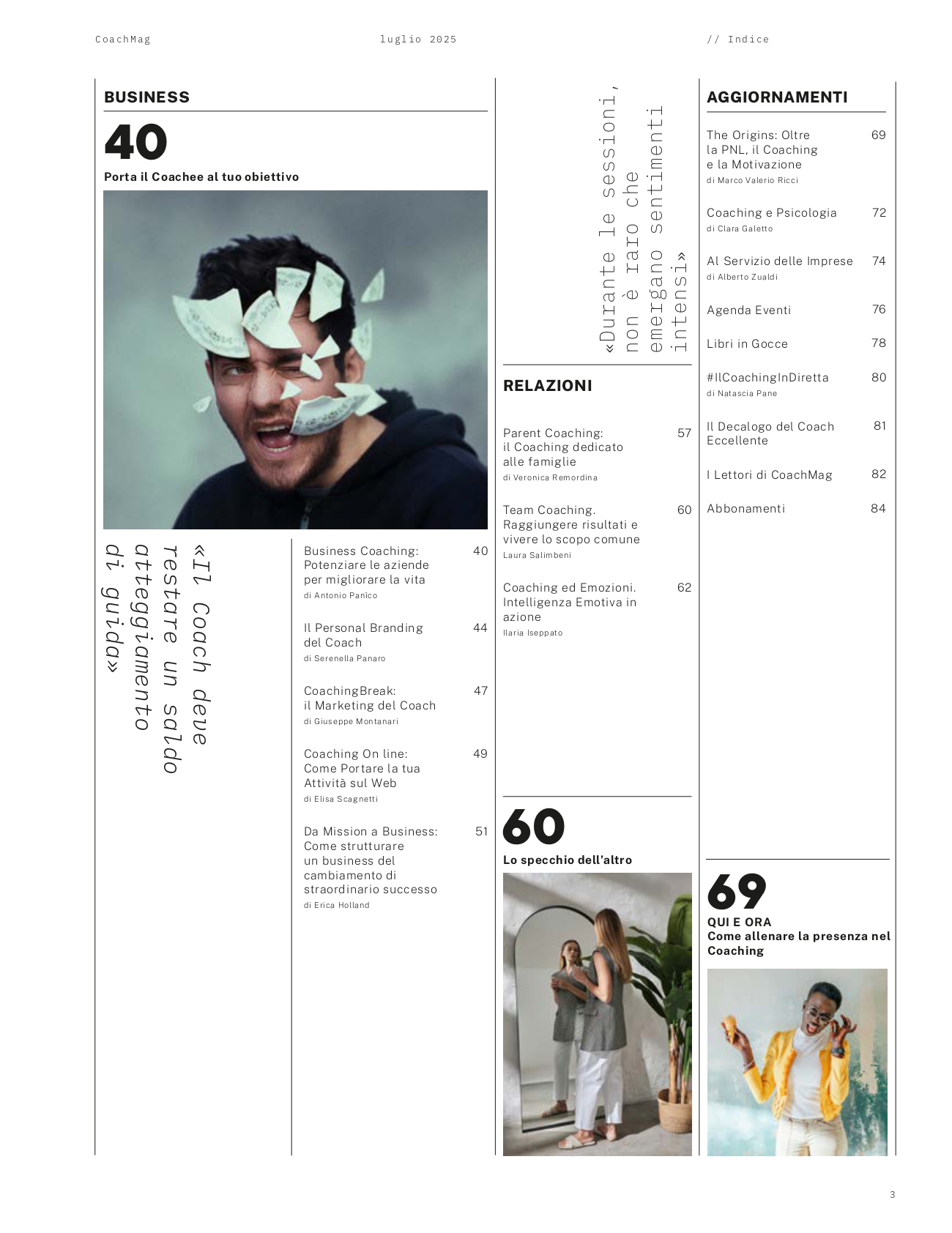 CoachMag n.82 - La presenza del Coach: l'arte di essere, prima di fare - immagine 3