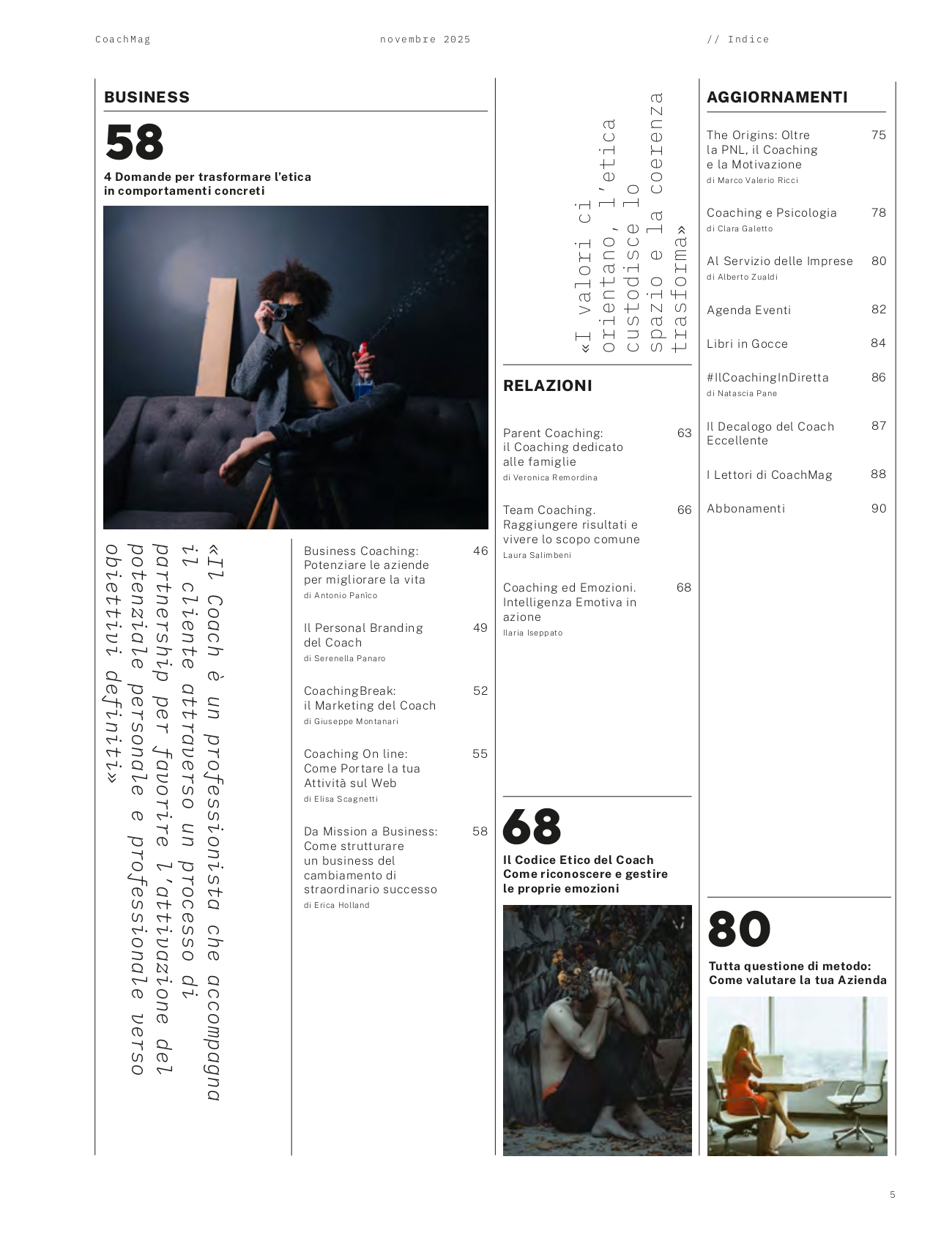 CoachMag n.84 - Valori ed Etica del Coaching: la bussola invisibile del Coach - immagine 3