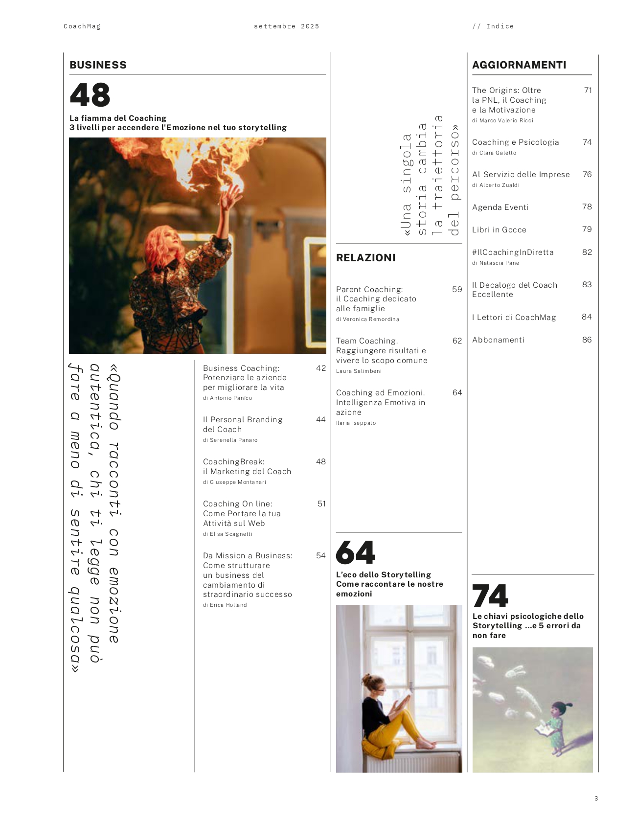 CoachMag n.83 - Storytelling di impatto: raccontare il Coaching per attrarre clienti - immagine 3