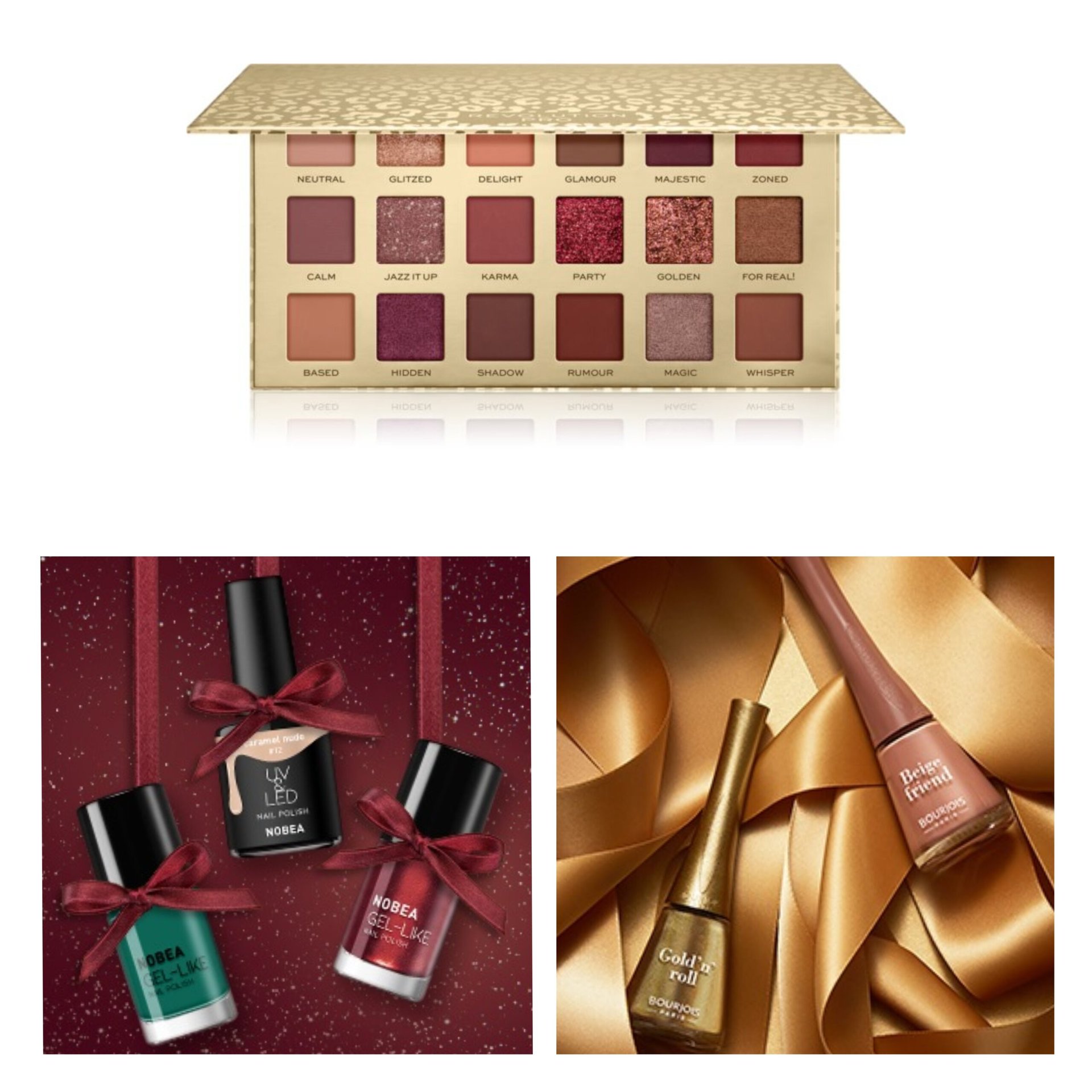 Kosmetyki do makijażu, revolution, nobea, bourjois