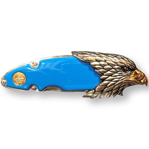 Harley Collector Pocket Knife back view