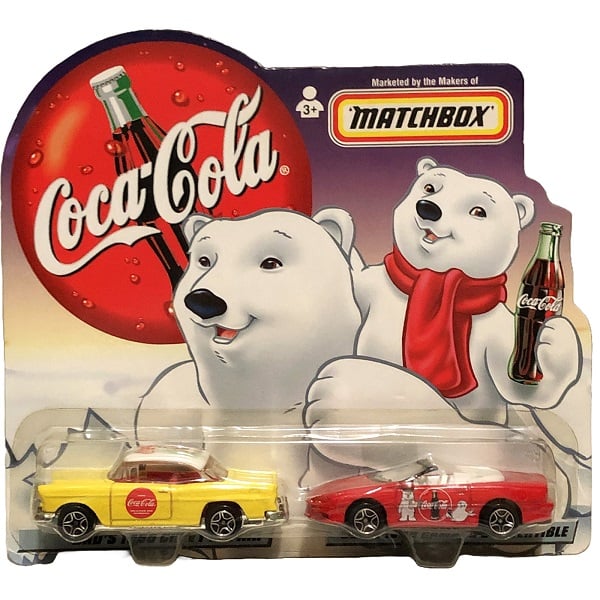1999 Coke Matchbox Chevy Set