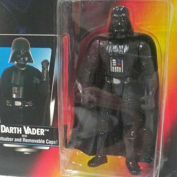 Darth Vader Action Figure close up