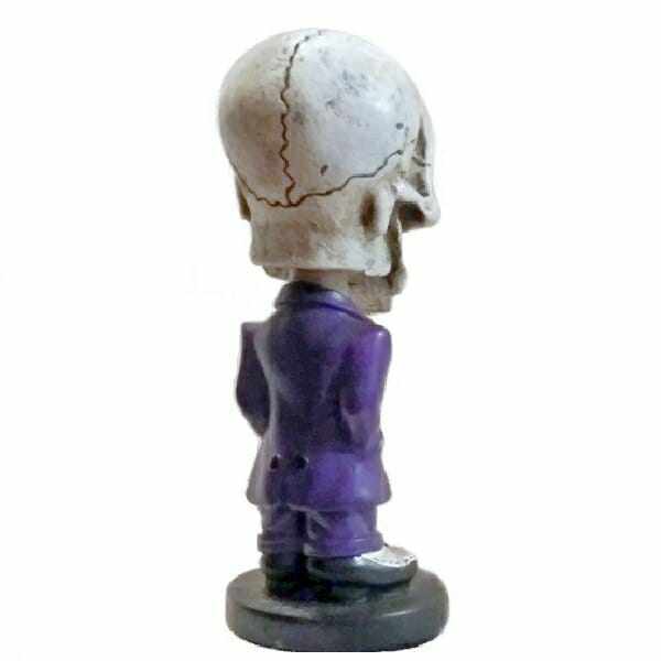 Skull Wobblin Goblin Bobblehead back view