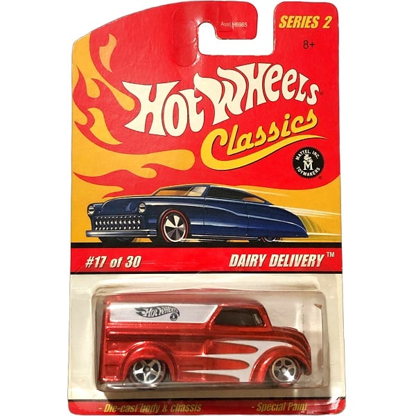 Hot Wheels Rl Dairy Delivery truck