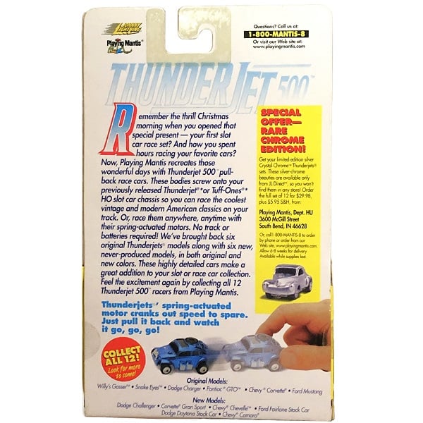99 Johnny Lightning ThunderJet box back