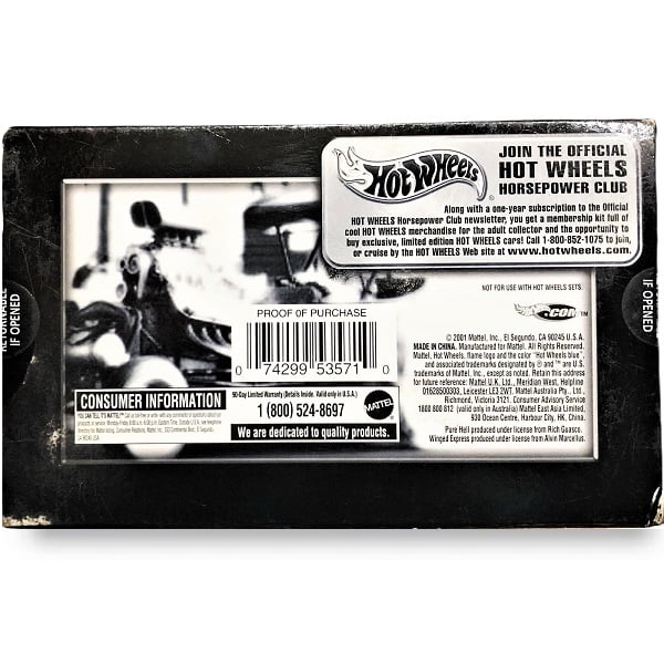 Hot Wheels Vintage Drag Set bottom