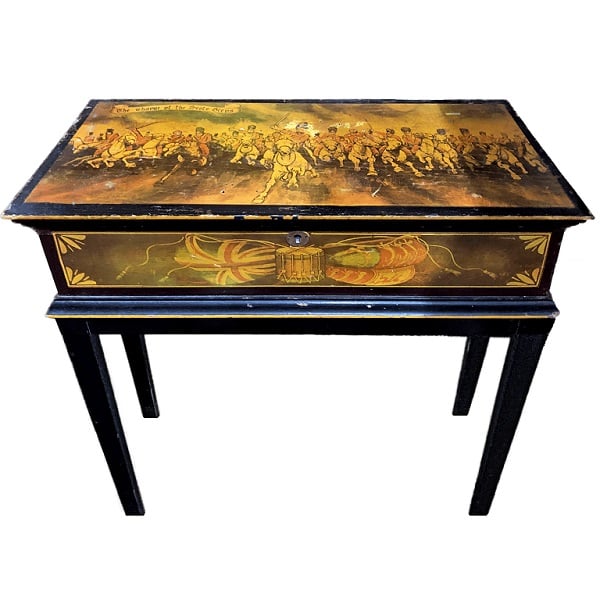 1815 Military Gun Case Table