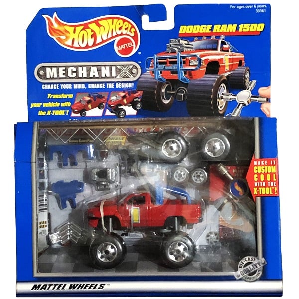 97 Hot Wheels Mechanix Dodge Ram 1500