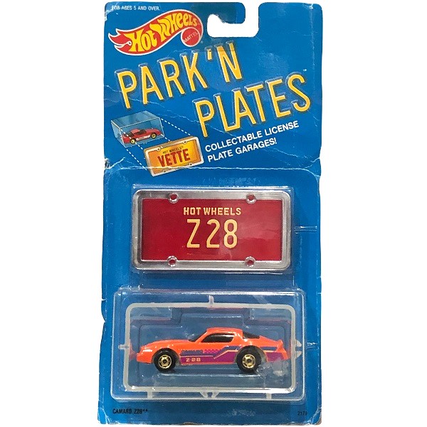 Z28 Hot Wheels Park n Plates