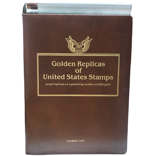 US 22kt Gold Replica Stamps