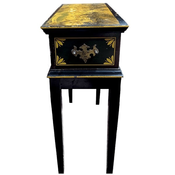 1815 Military Gun Case Table side 2 view