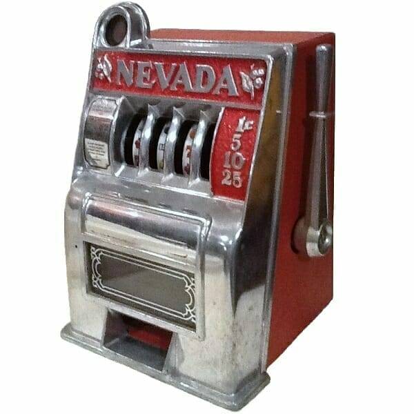 Nevada Slot Machine Bank side view