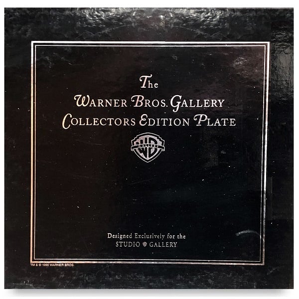 WB Collectors Edition Plate box top
