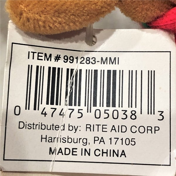 Fun Singing Plush Reindeer UPC