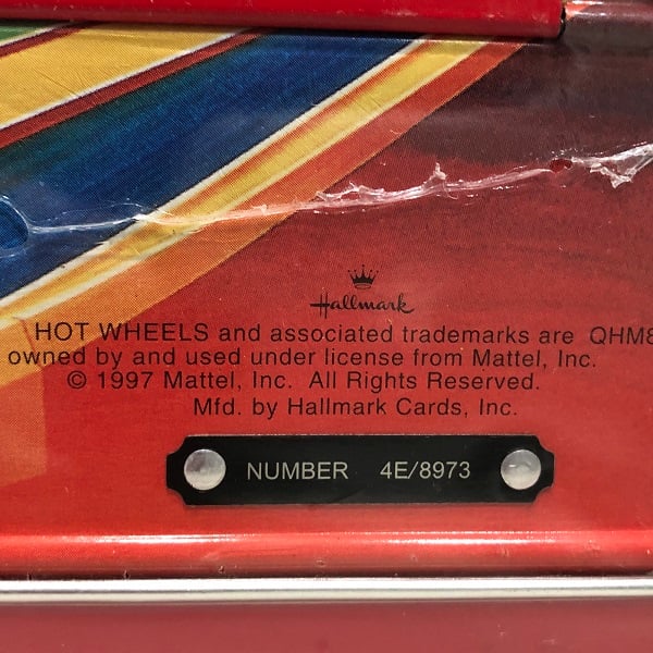 97 Mini Hot Wheels Lunch Box edition number