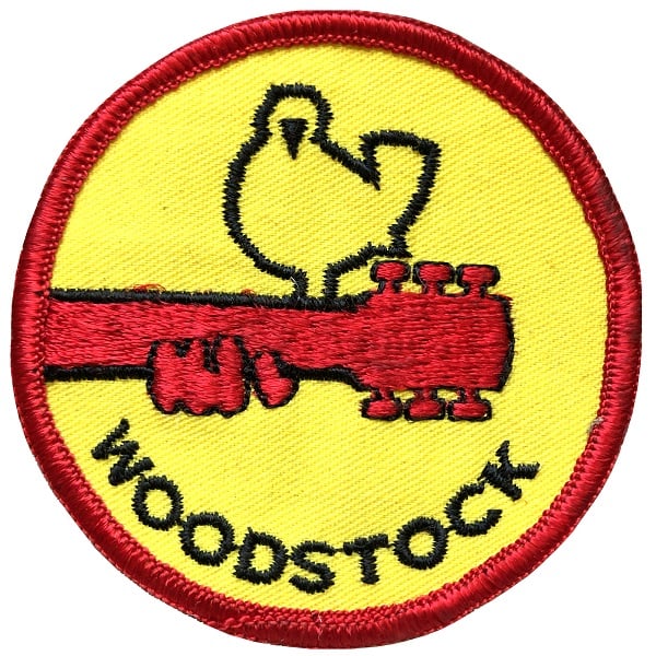 Woodstock Embroidered Patch