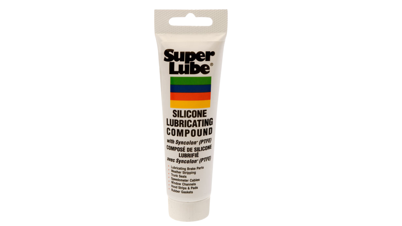 92003 Silicon Lubricating Grease with Syncolon (PTFE) 3 oz. Tube img-7