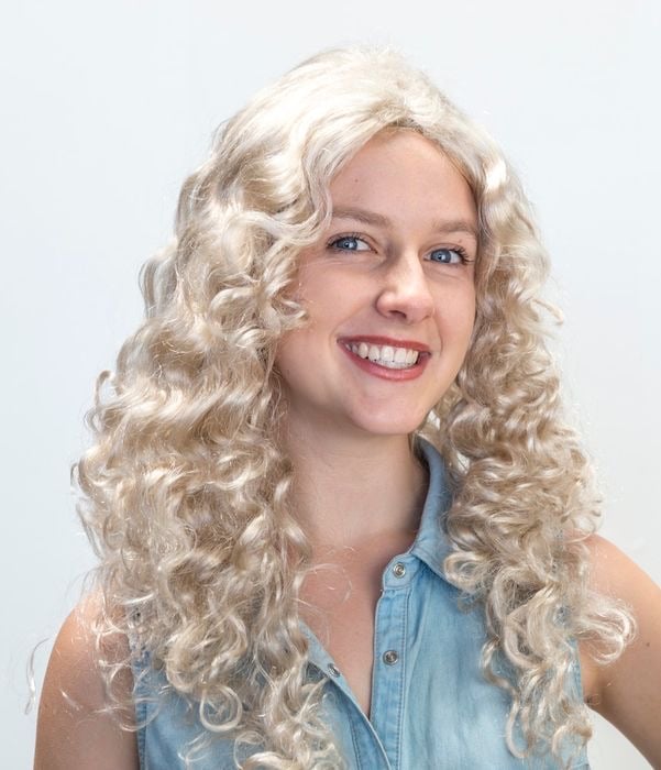 Platinum Showgirl Wig