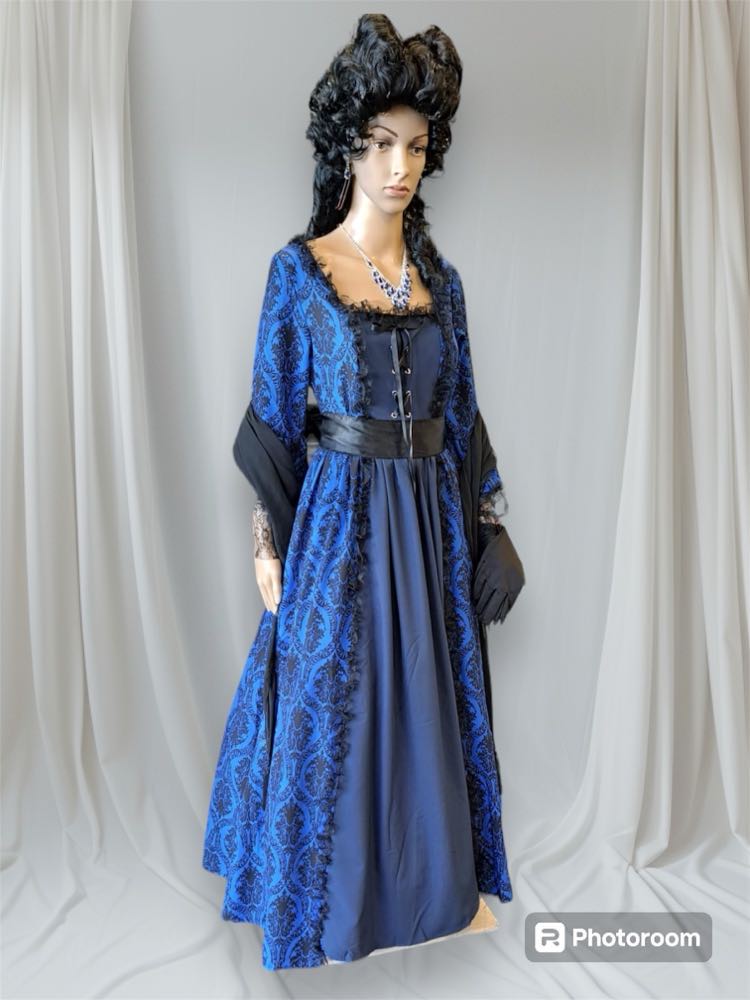 bridgerton blue costume