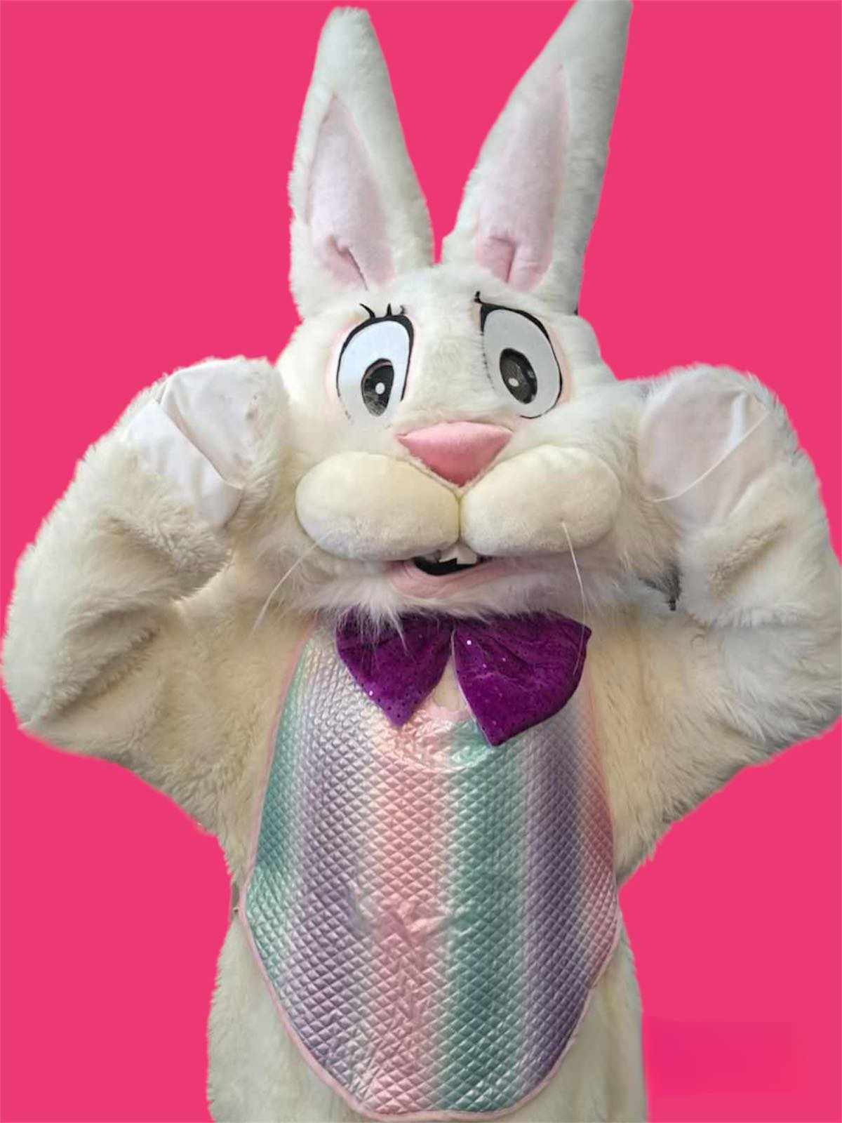 easter bunny blue eyes