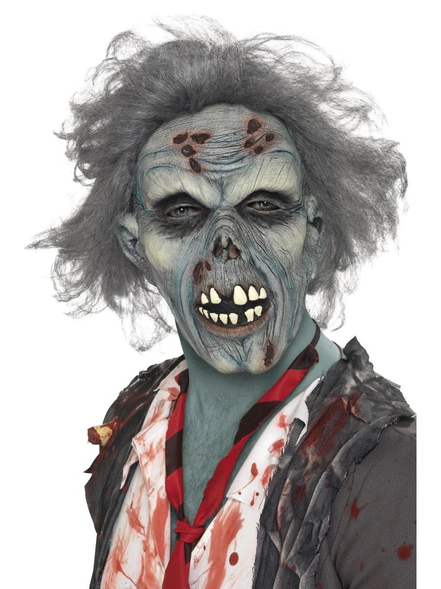 decaying zombie mask