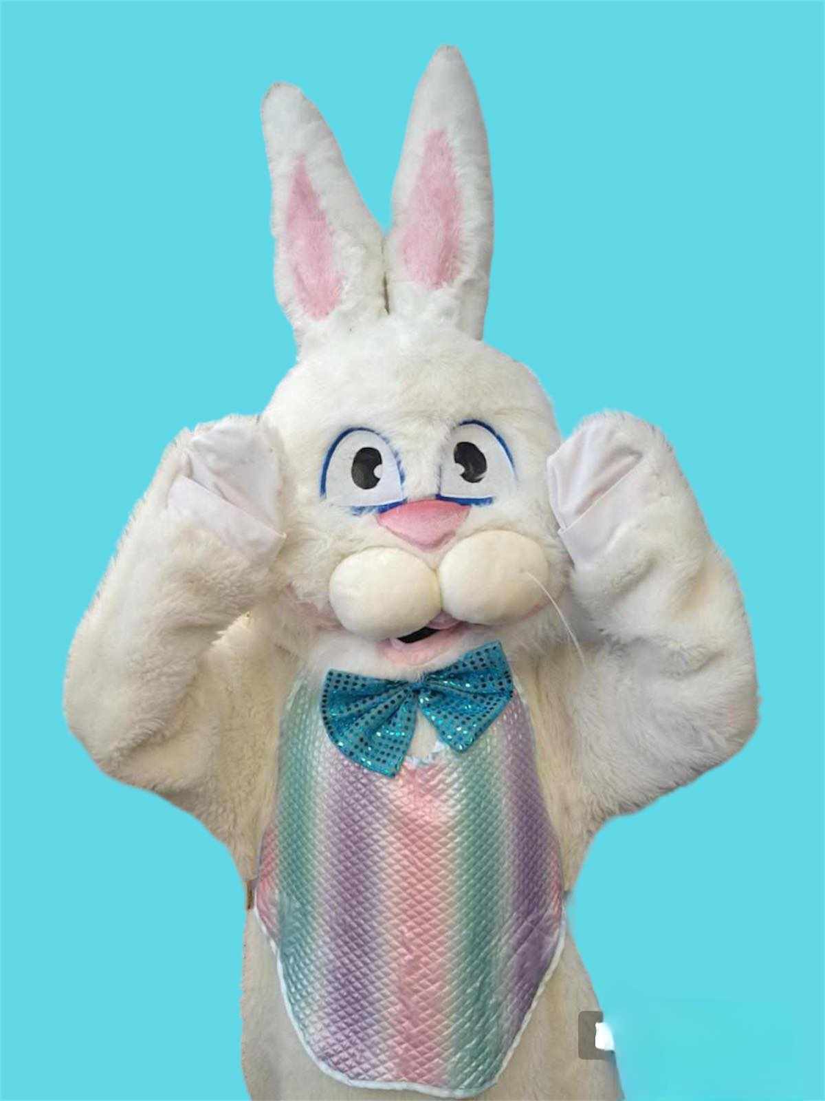 easter bunny blue eyes