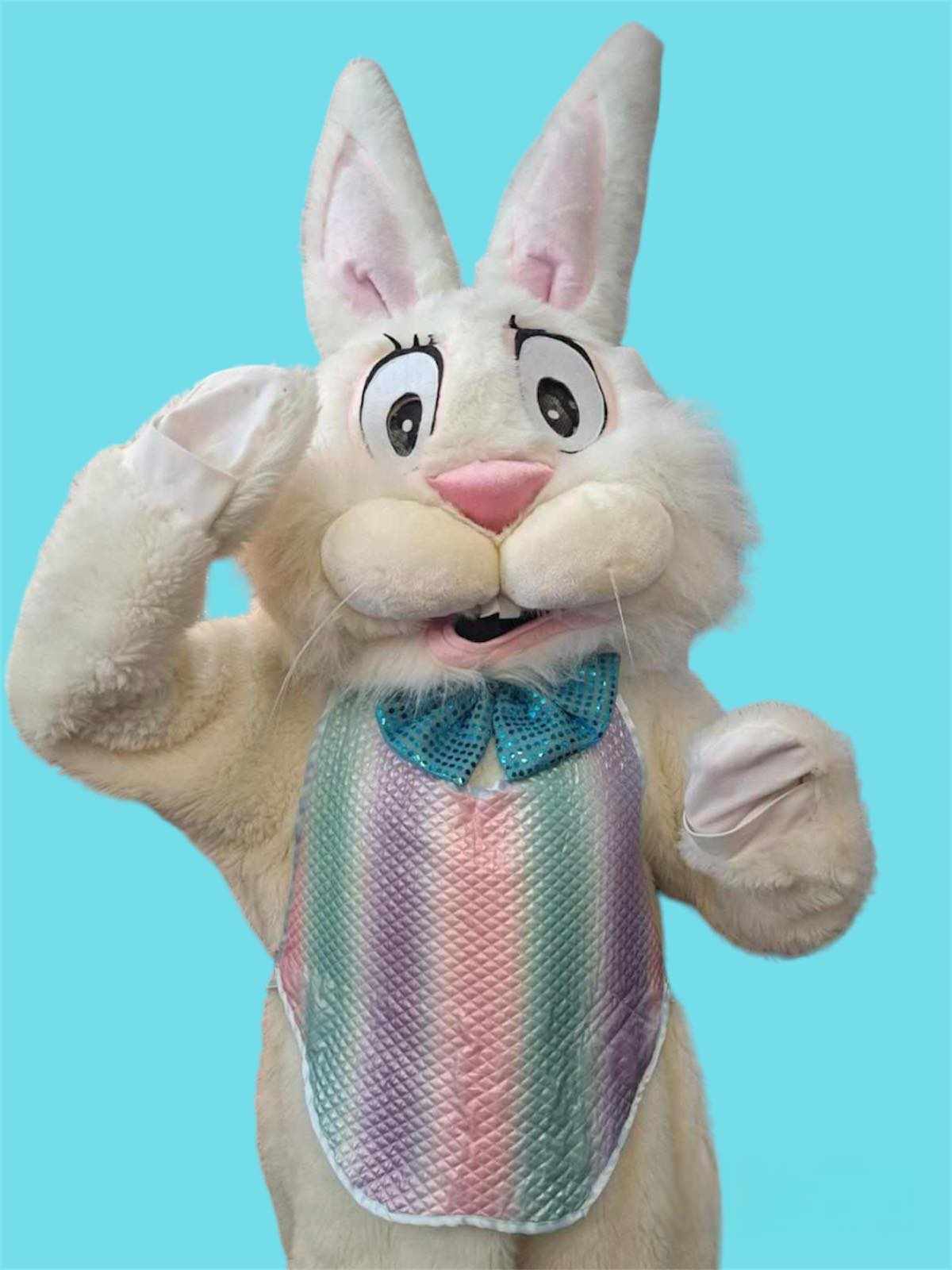 easter bunny blue eyes