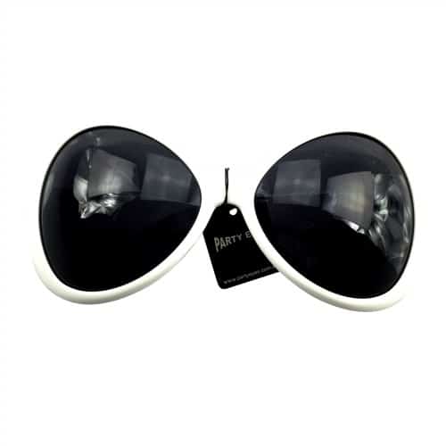 paris hilton white glasses