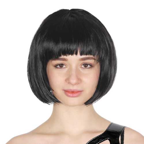bob wig purple