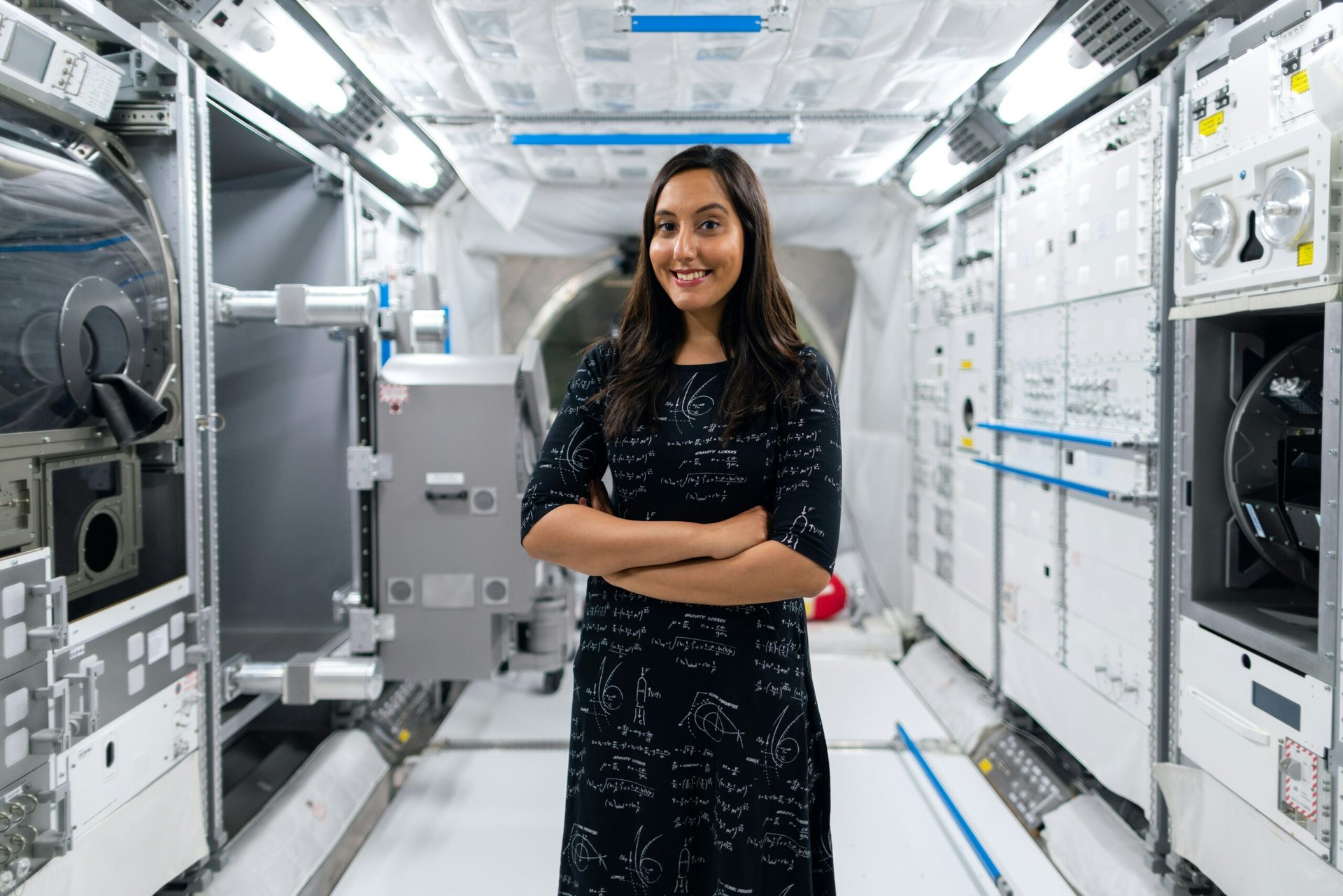 thisisengineering-raeng-Bt9HIKC0Nus-unsplash Female space engineer inside a space module