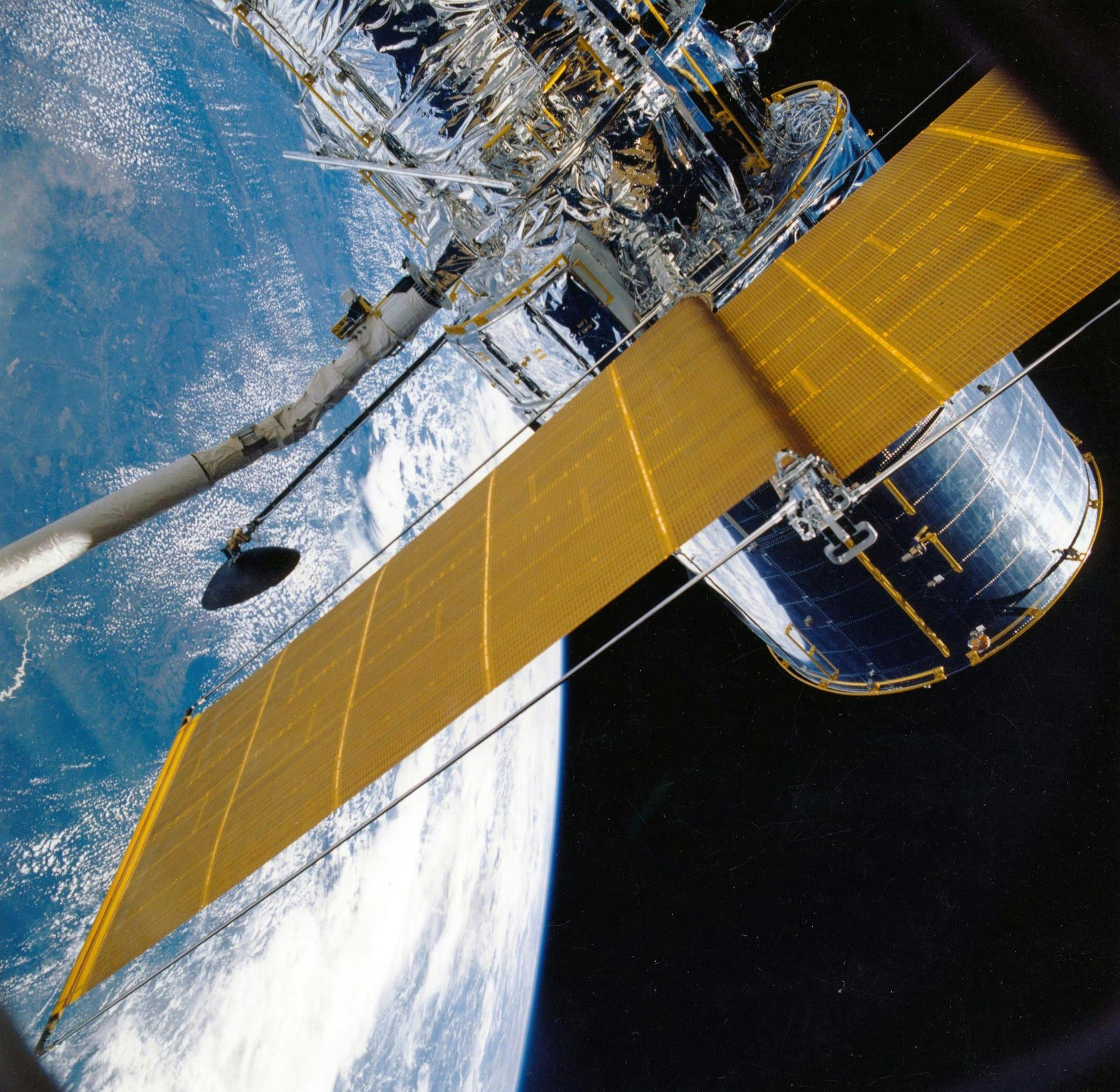 Spacecraft orbiting Earth Spacecraft orbiting the Earth