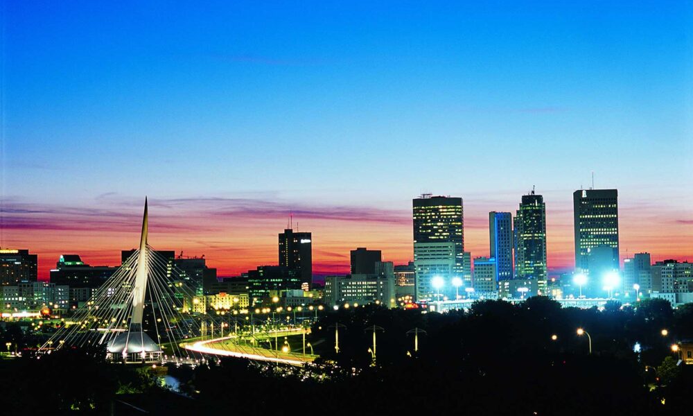 manitoba winnipeg skyline canada high resolution HD Wallpaper of World