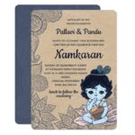 Namkaran Baby Naming Ceremony Invitation