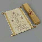 Scroll Wedding Cards