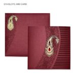 W-4365, Look Towards The Magnificence #Invitation Cards, Abstract Pattern With Perfect Color Combination