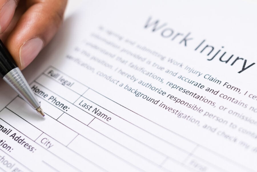 injury claim compensation in california