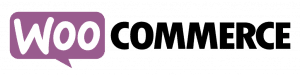 A purple logo with the word woocommerce by Certtech Web Solutions.