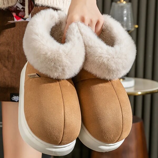 Chausson Botte Fourrée Femme 2