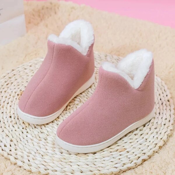 Chaussons Bottines Fourrées Femme 6