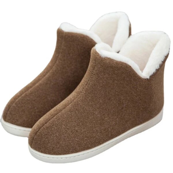 Chaussons Bottines Fourrées Femme 1