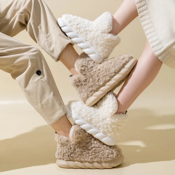 Chaussons Femme Botillon Fourrée 1