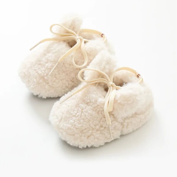 Chausson Fourré Laine & Souple Bébé 1