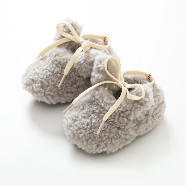 Chausson Fourré Laine & Souple Bébé 2